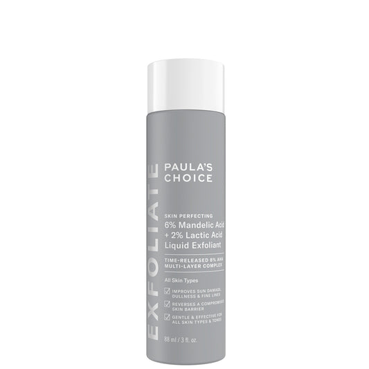 Paula's Choice Skin Perfecting 6% Mandelic Acid + 2% Lactic Acid Liquid Exfoliant 88ml