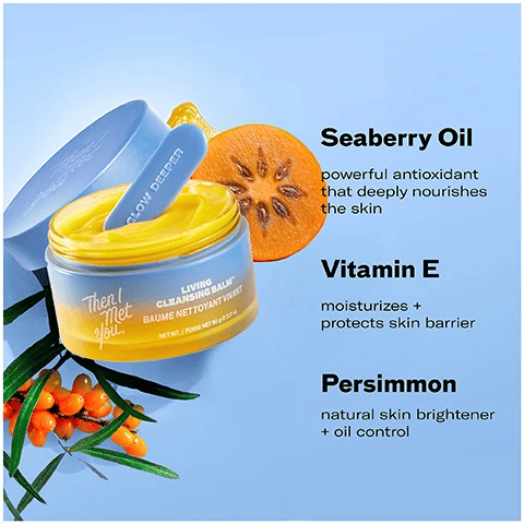 Then I Met You Living Cleansing Balm 90g open product or texture view